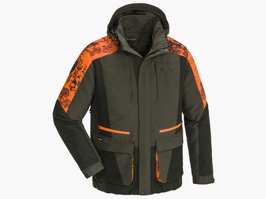 Veste de chasse camouflée Pinewood Forest Taille : S, Couleur : Vert mousse/Strata Blaze
