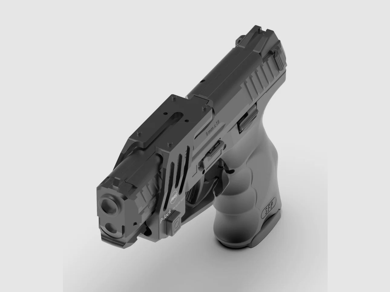 MAK P-Lock Reflexvisier-Montage für Pistolen, Bild 6 von 6