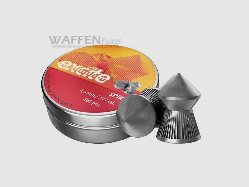 H&N Excite Spike Pointed Pellets 4.5mm