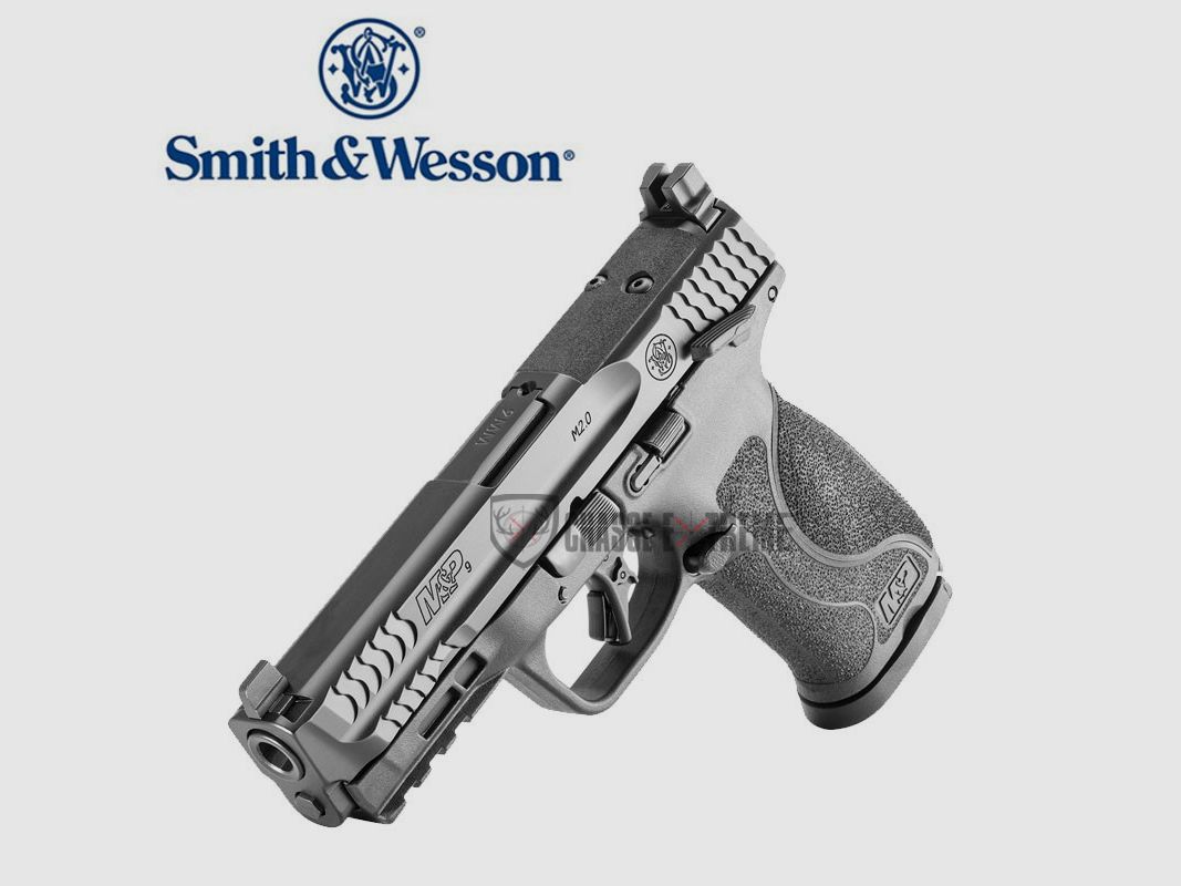 Pistole S&W M&P9 M2.0 Or Daumen-Sicherung Schwarz 4,25" Kal. 9X19 mm, Bild 3 von 5