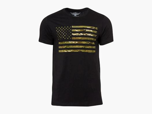 7.62 Design T-Shirt Camo Flag Multicam