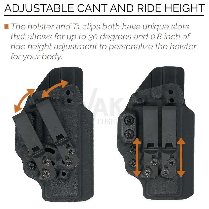 Tenicor CERTUM3 kabura do Glock 19/45/26 MOS, prawy,, zdjęcie 3 z 6
