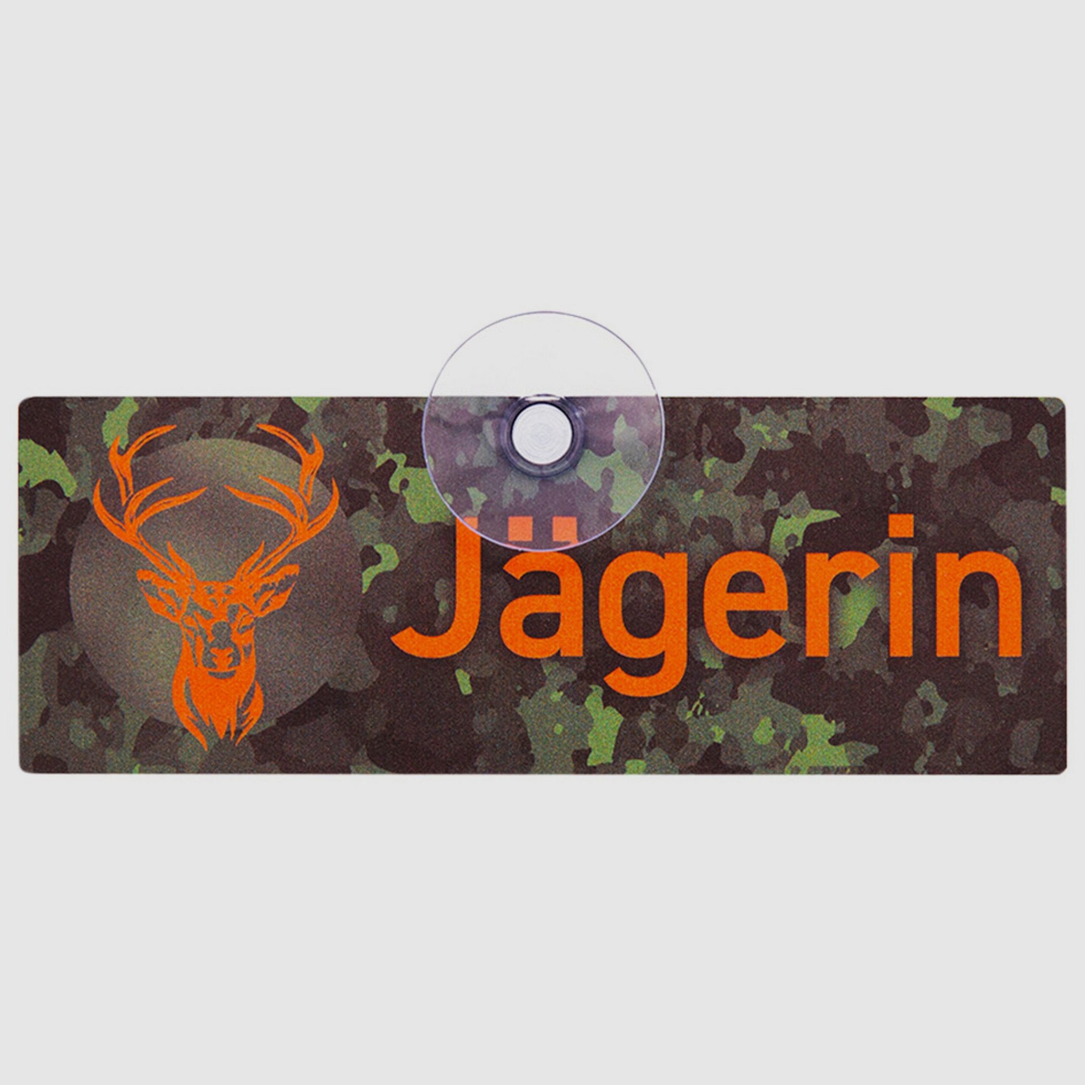 Wilde Hilde Original Autoschild Jägerin