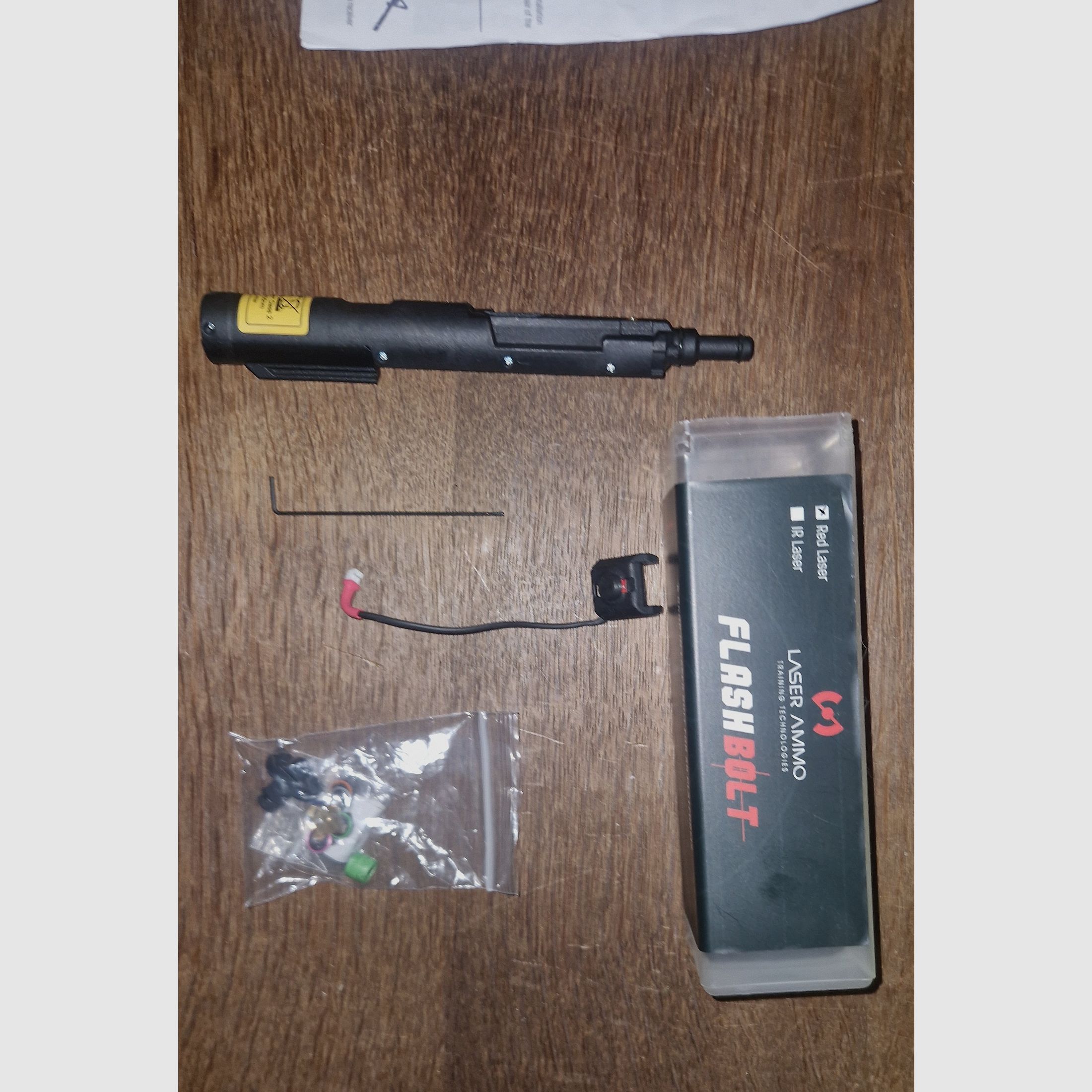 Zestaw treningowy Laser Ammo AR15 (WLB15-Wespe+ 3x cele i-MTTS)
