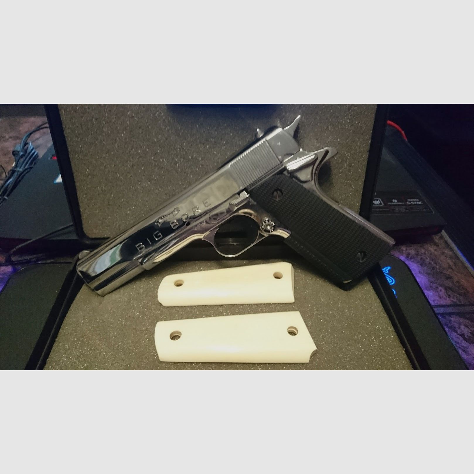 Walther Big Bore Chrome Tausch gegen einen PIEXON JPX 6 mit Laser möglich!!!