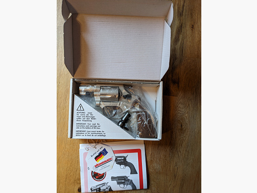 HW 37 Nickel Weihrauch Signalrevolver 