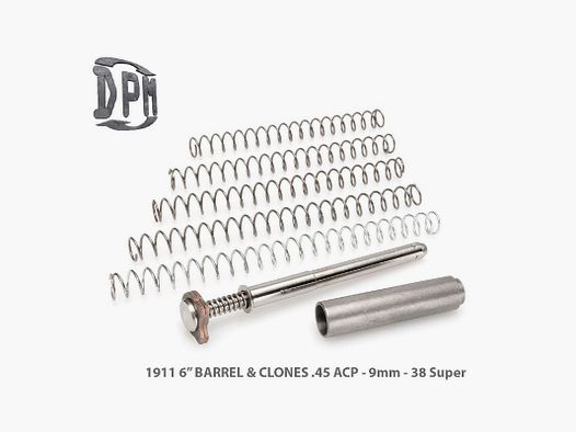 MUELLE DPM SYSTEM COLT 1911 6″ Y CLONES “Bushing ONLY” 9mm 40sw .45ACP