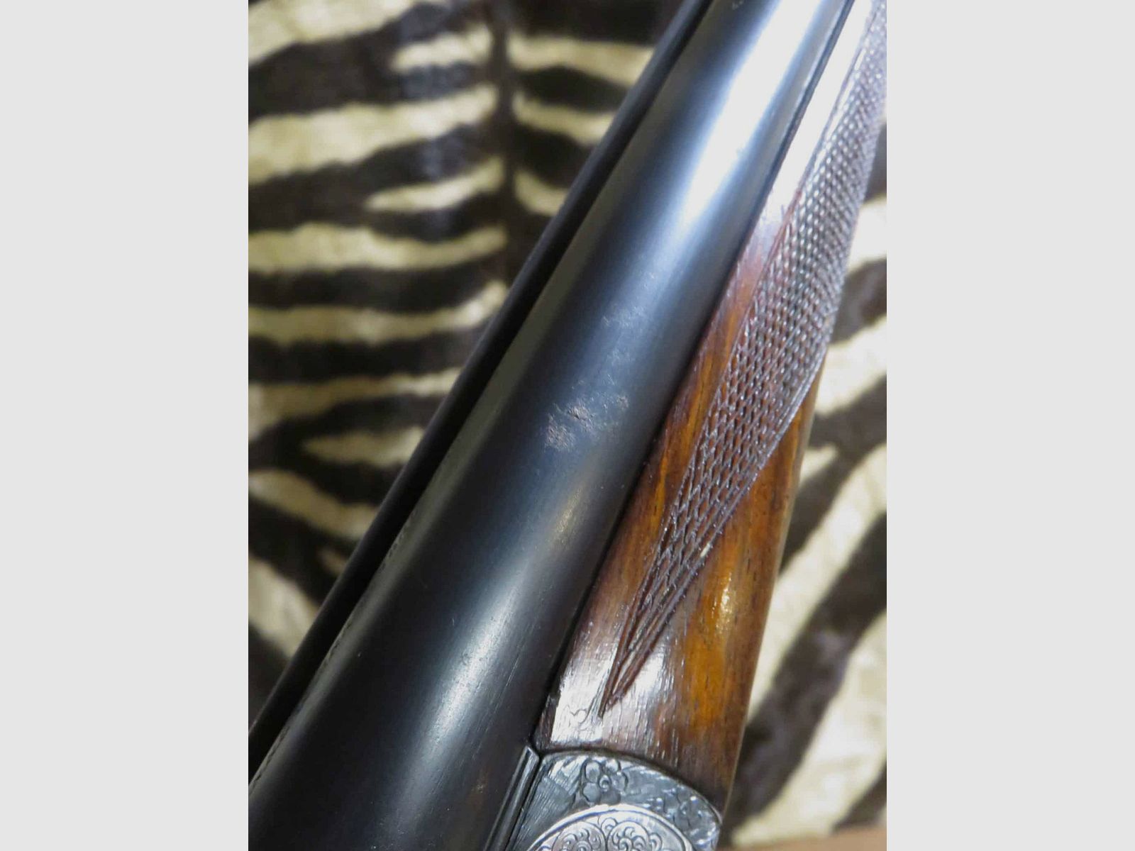 Bockdoppelflinte AYA Kal.20/70 Läufe 64cm 1/2 voll, Bild 12 von 14