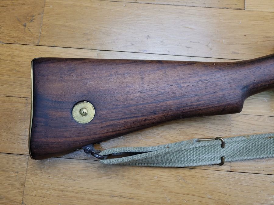 Très bon Fusil anglais Lee Enfield MKIII (*) – bonne fabrication B.S.A de 1916 – calibre d&rsquo;origine 303 Brit. – Bretelle – Chargeur au modèle – TBE, image 3 sur 30
