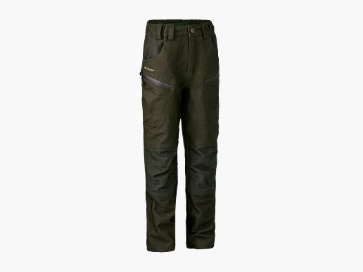 Youth Chasse Hose - Olive Night melange – Kleidergröße Kinder: 140