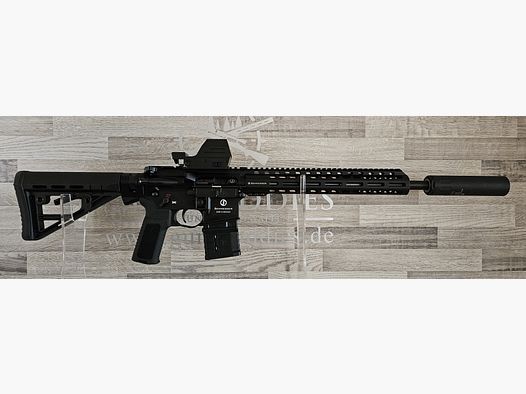 Schmeisser AR-15 M4FL Noir 14,5" Cal. .223Rem. - Ensemble complet - frais de port gratuits ! - Nouveauté du commerce spécialisé