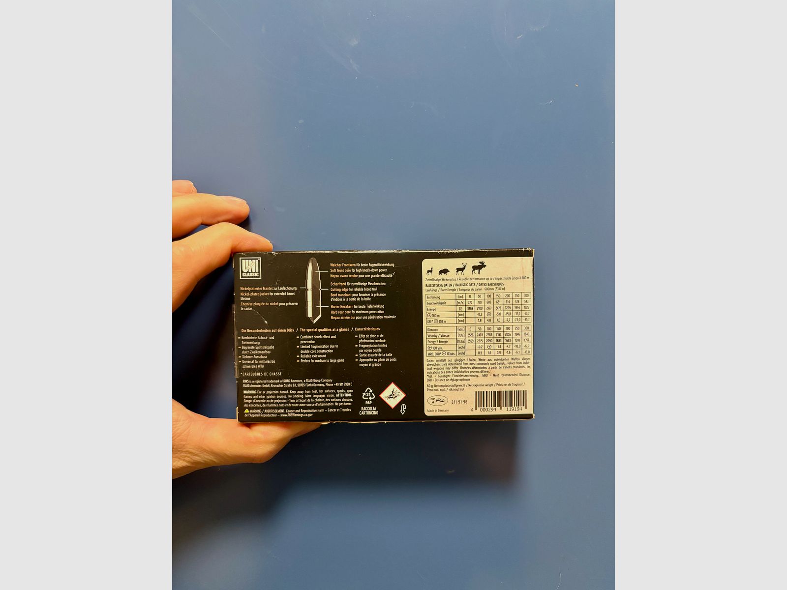 4x RWS .308 UNI CLASSIC 11,7G