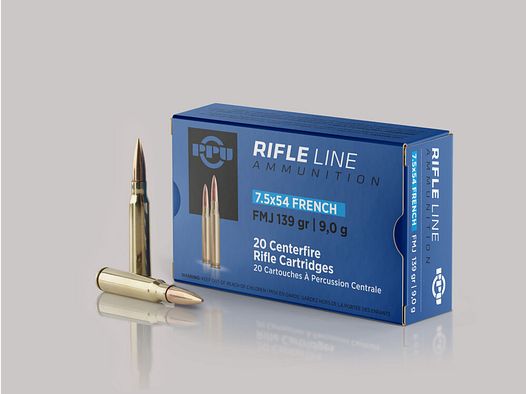 Prvi Partizan FMJ 9,0g/139grs à20 7,5x54 MAS