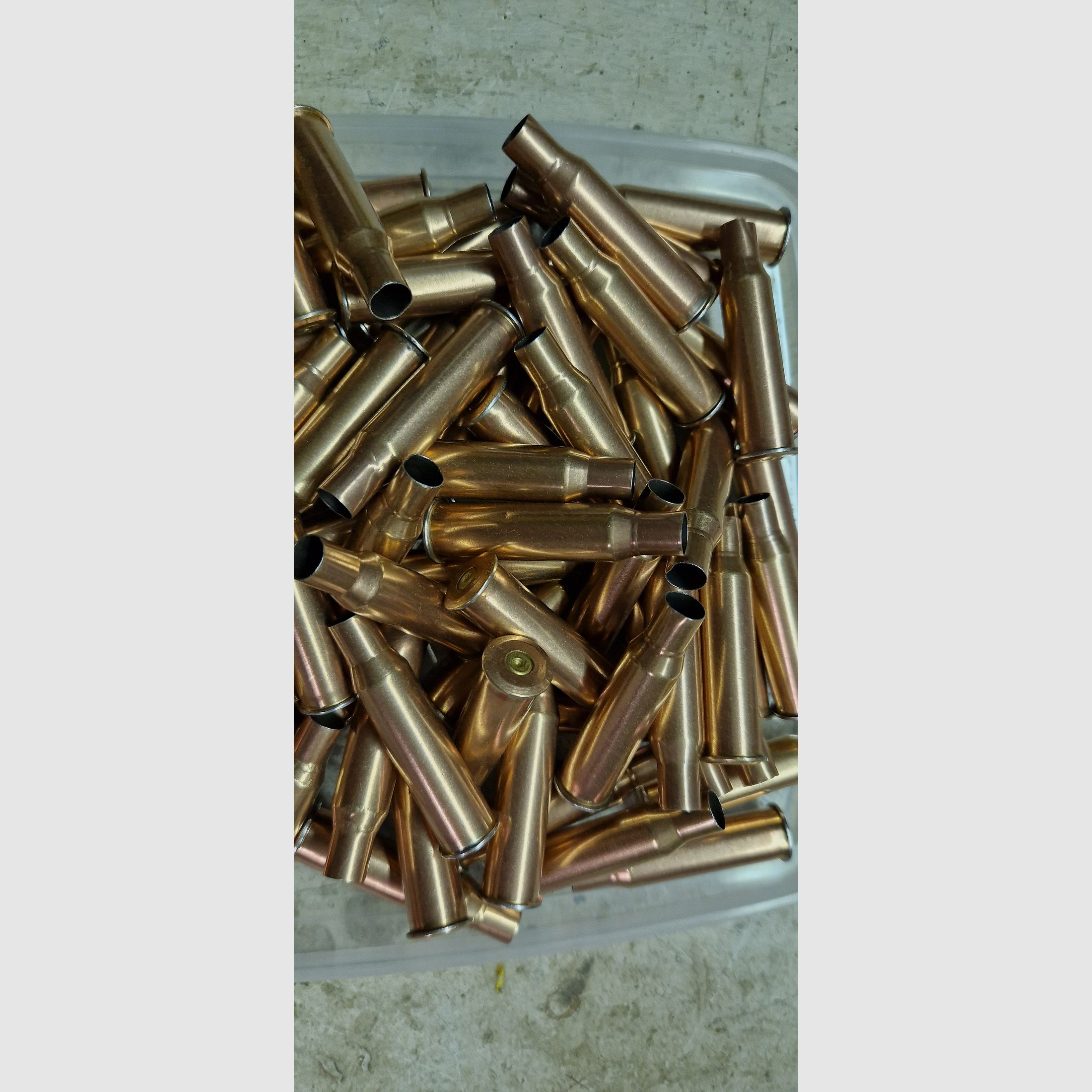 300 Stück Stahlhülsen 7,62x54R