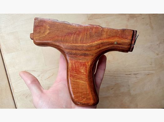 #2 Rumänischer unterer AK Handschutz s.g. Esel-Pimmel (Uluc) Schichtholz Romy Dong für PM md.63 md.90 AIMR AIMS