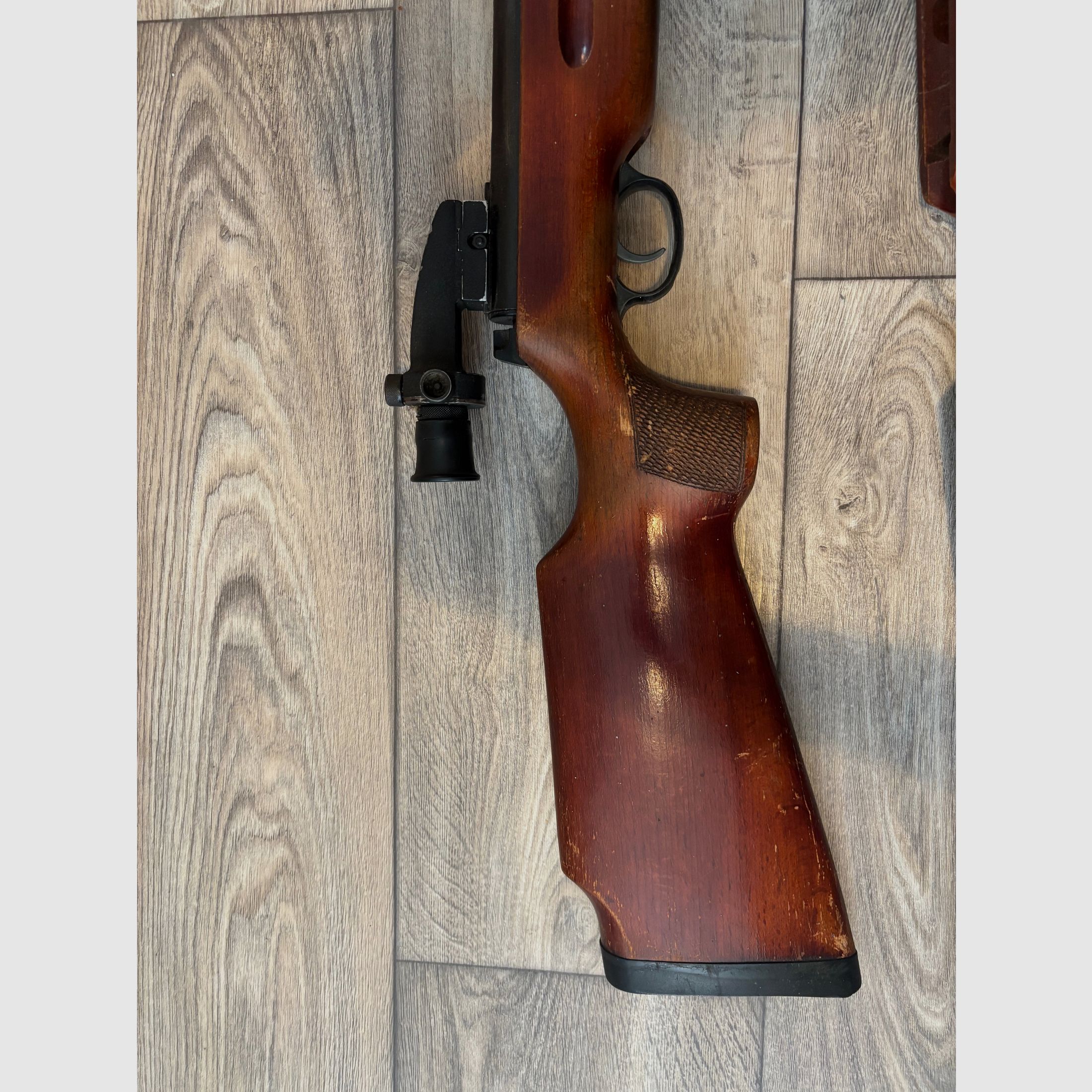 Haenel 311 Match-Luftgewehr inkl. Diopter & Ersatzschaft – funktionsfähig –