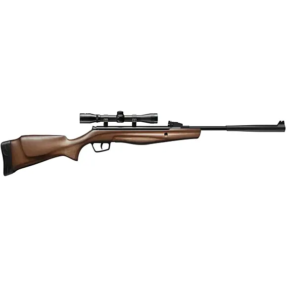 Pack Carabina Stoeger RX5 Legno Calibro 4,5 mm 10 Joule + Cannocchiale 4x32, immagine 1 di 2