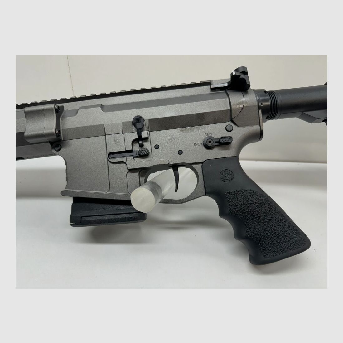 DAR | Dynamic Arms Research DAR-15 SPR Tungsten Cerakote | AR15 - 18"