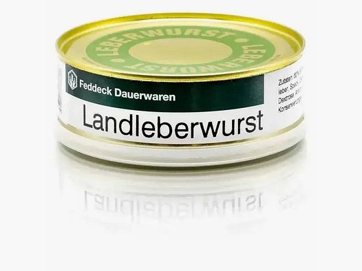 Feddeck duurzame goederen Feddeck duurzame goederen blikworst landleverworst 200 g