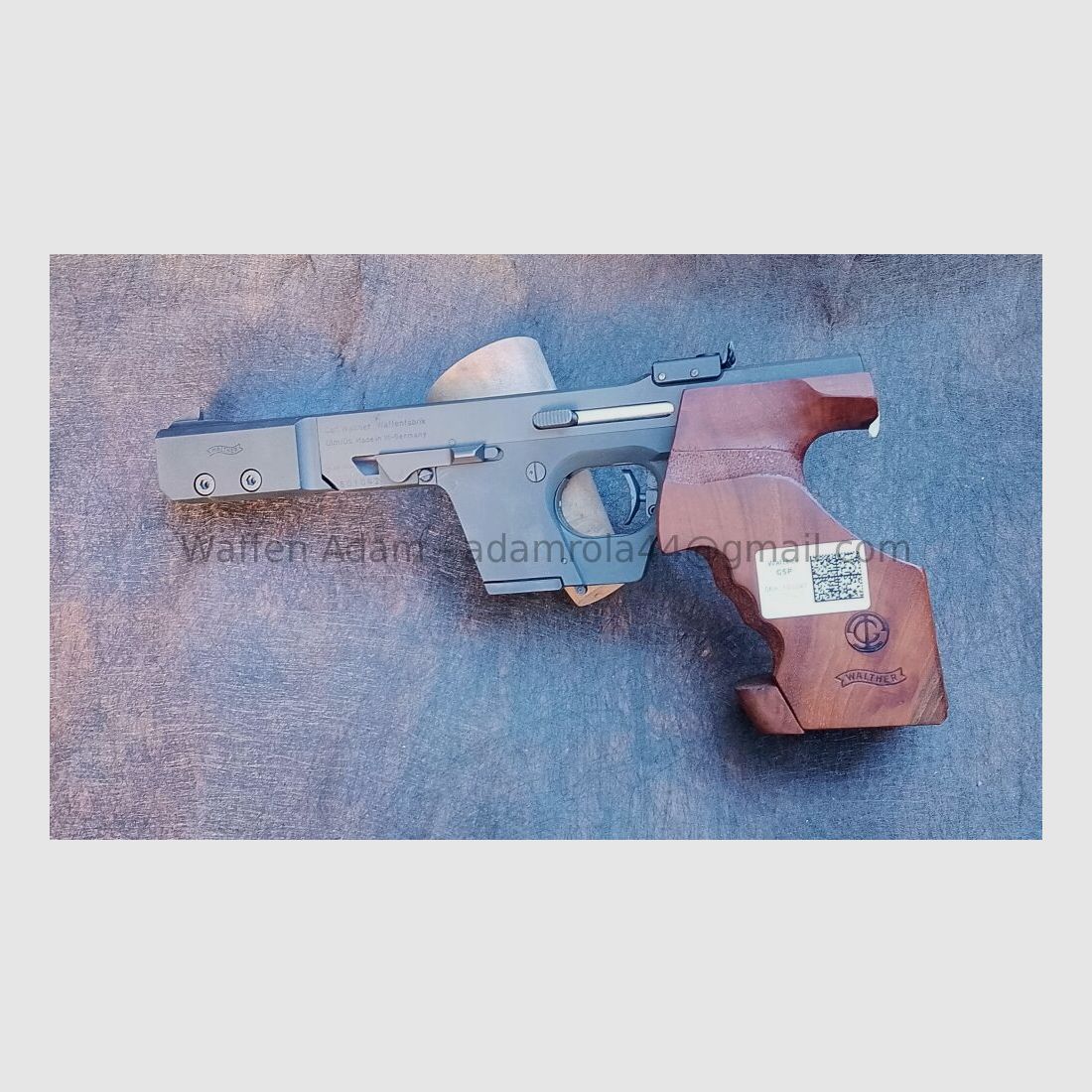 Walther Ulm GSP pistolet de sport