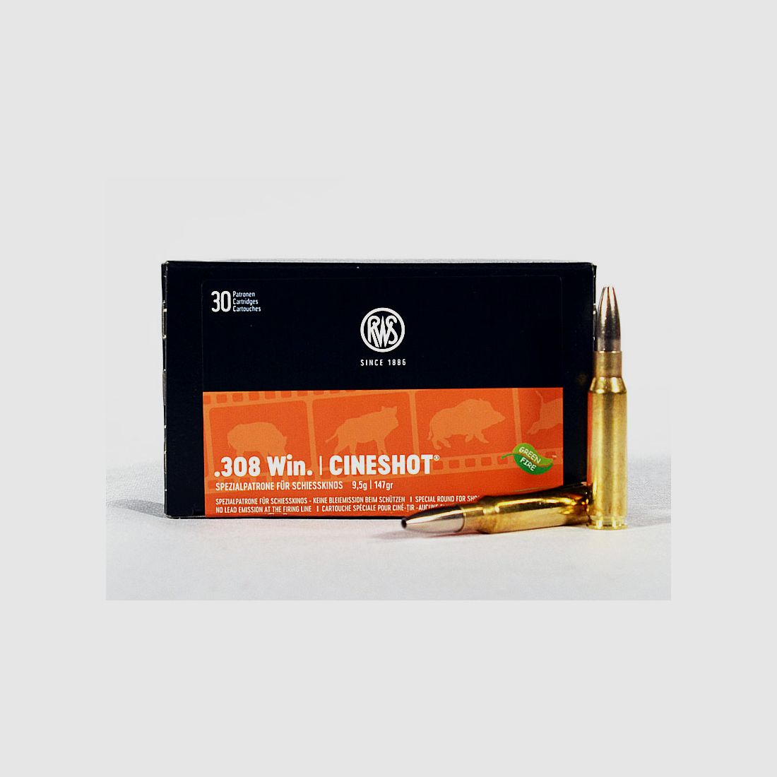RWS CINESHOT .308 Winchester 1 paquet (30 coups à 1,096 €*)