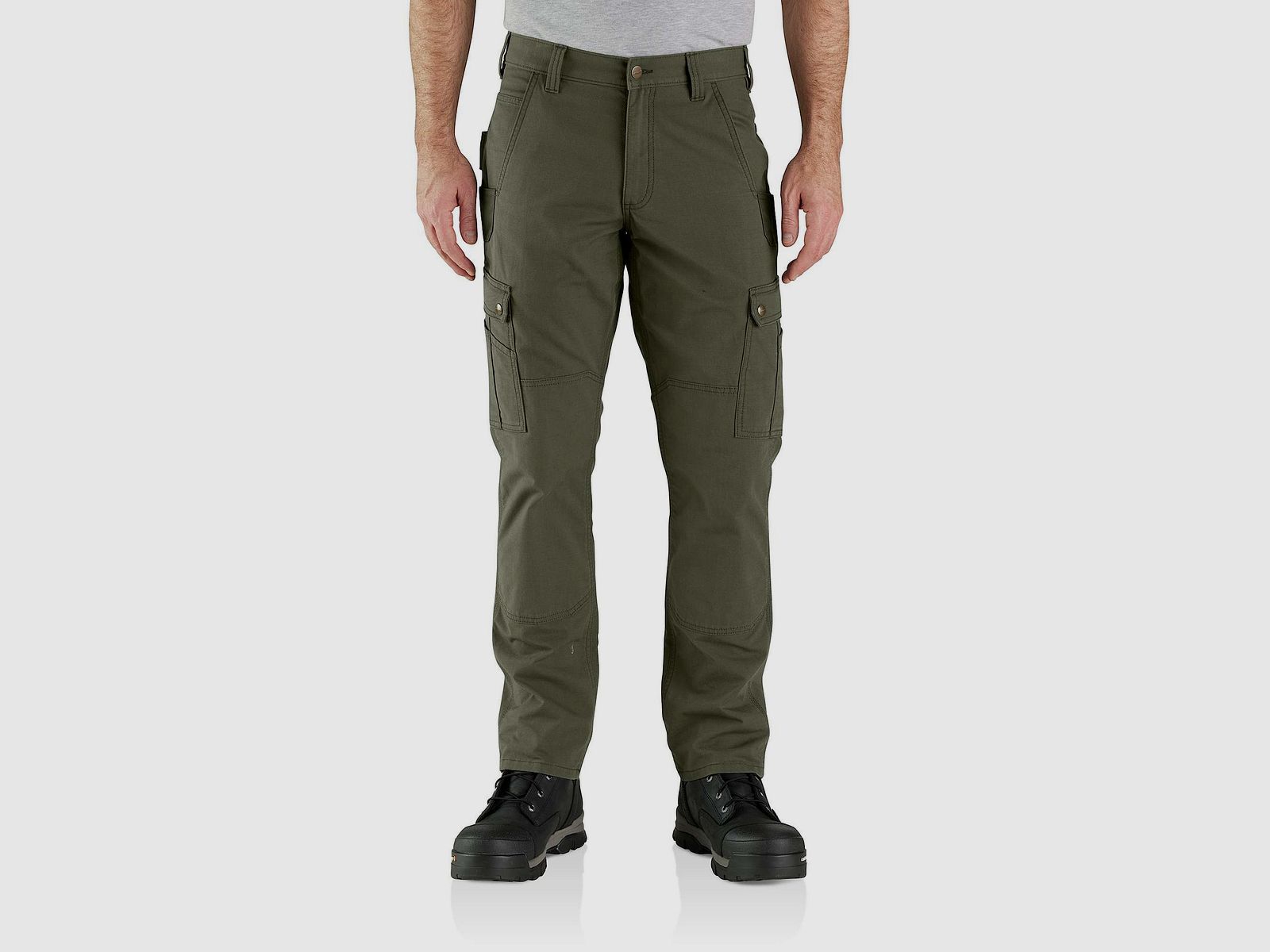Carhartt Ripstop Cargo Pants Mens Basil W34/L36