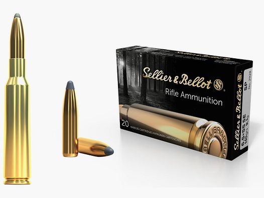 Büchsenpatronen Sellier & Bellot 6,5 x 55 SP