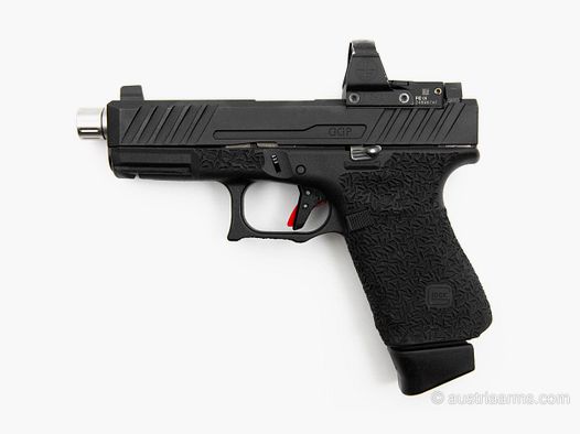 Glock 19 Gen5 CUSTOM, neuwertige Gebrauchtwaffe, 9 x 19 mm