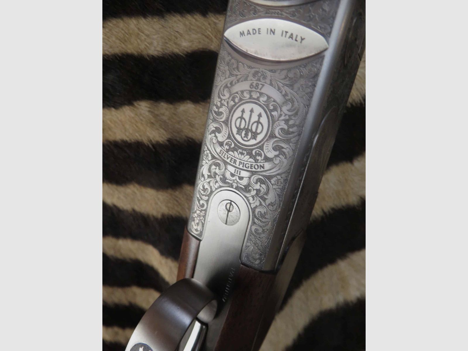 Flinte BERETTA 687 SP III Sporting Kal. 12/76 Läufe 76 cm 5 externe Chokes – Waffenkoffer, Bild 6 von 12