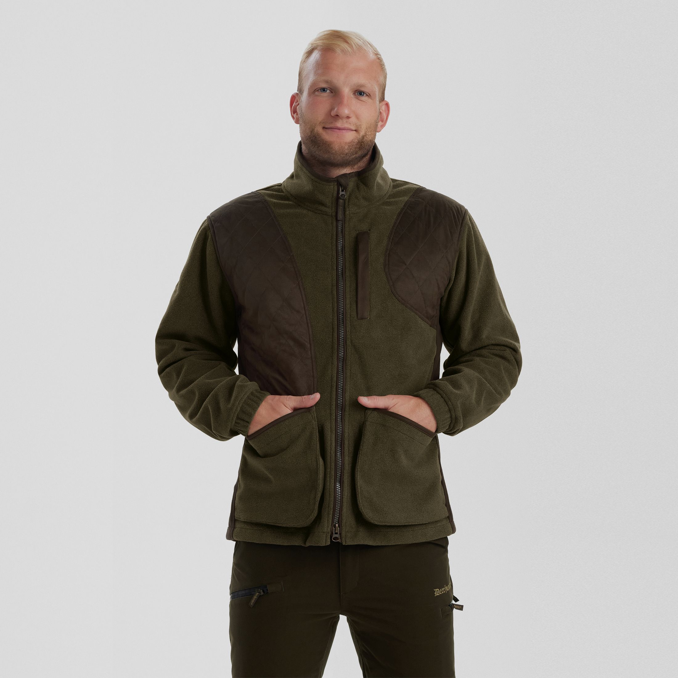 Gamekeeper Shooting Jacke - Graphite Green Melange – Größe: S