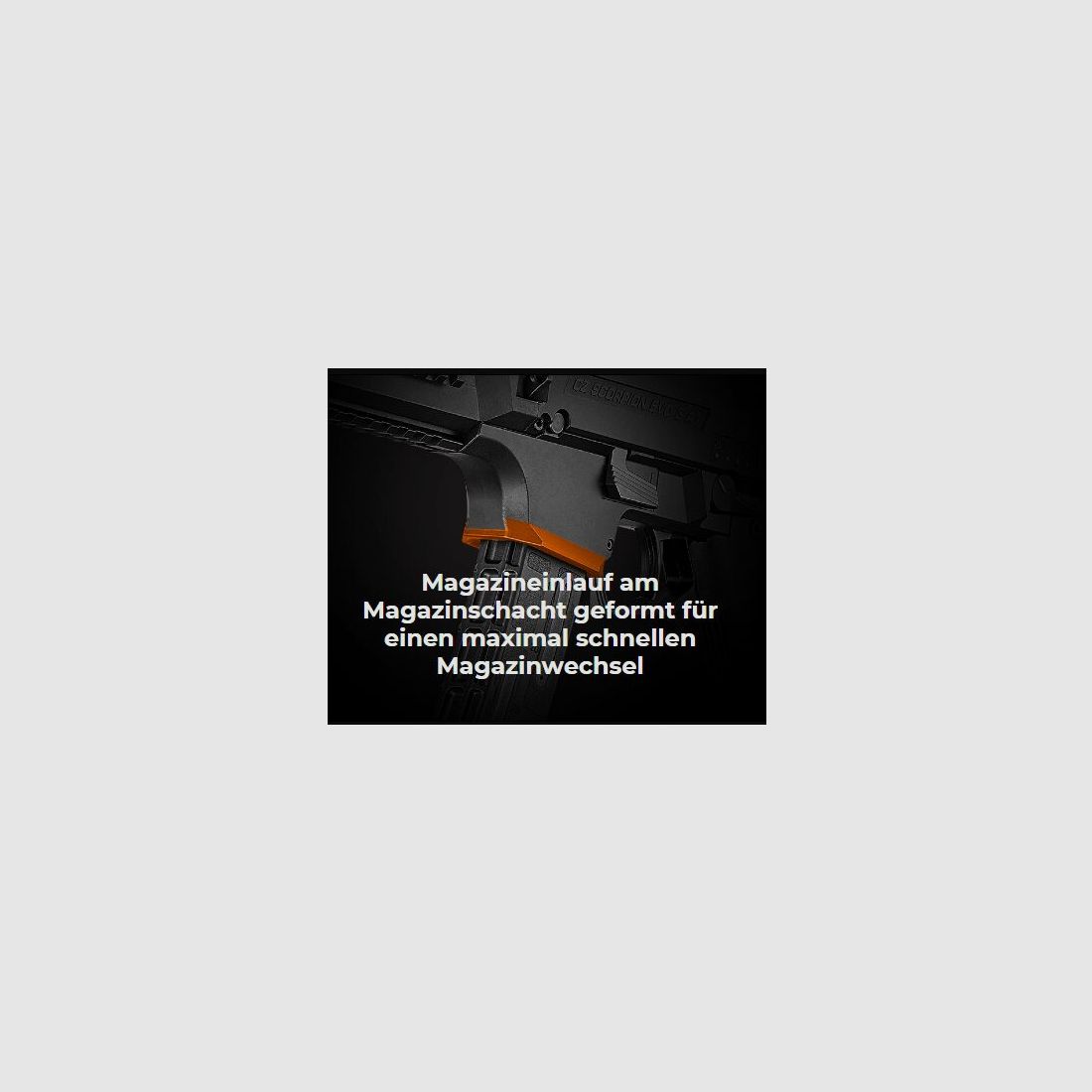 Ceská Zbrojovka Selbstladebüchse CZ Scorpion Evo 3 - 9mm Luger - mit Kompensator