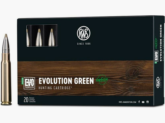 RWS	 EVO GREEN 9g/139grs - 20er 8x57JS; 8x57IS Mauser