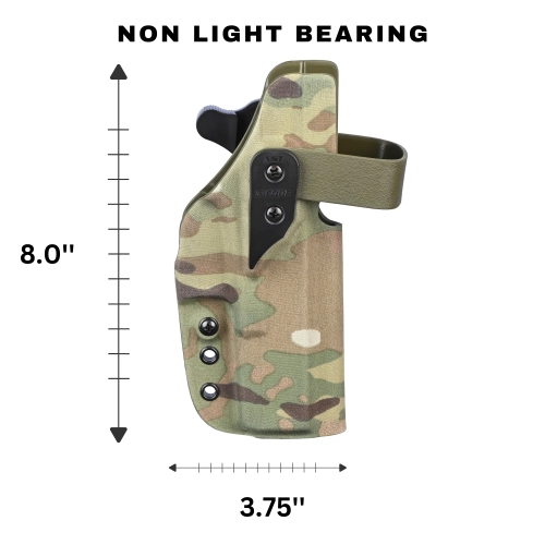 G-CODE XSR Level 2 Duty Tactical Holster GLOCK 19, 19X, 45 Gen. 5 Black-Right, image 6 of 11