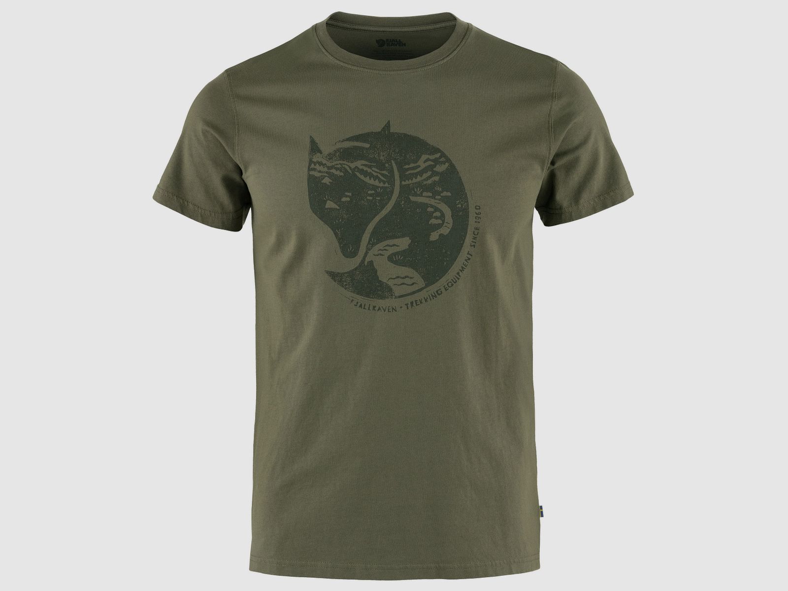 Fjällräven T-Shirt da Uomo Arctic Fox