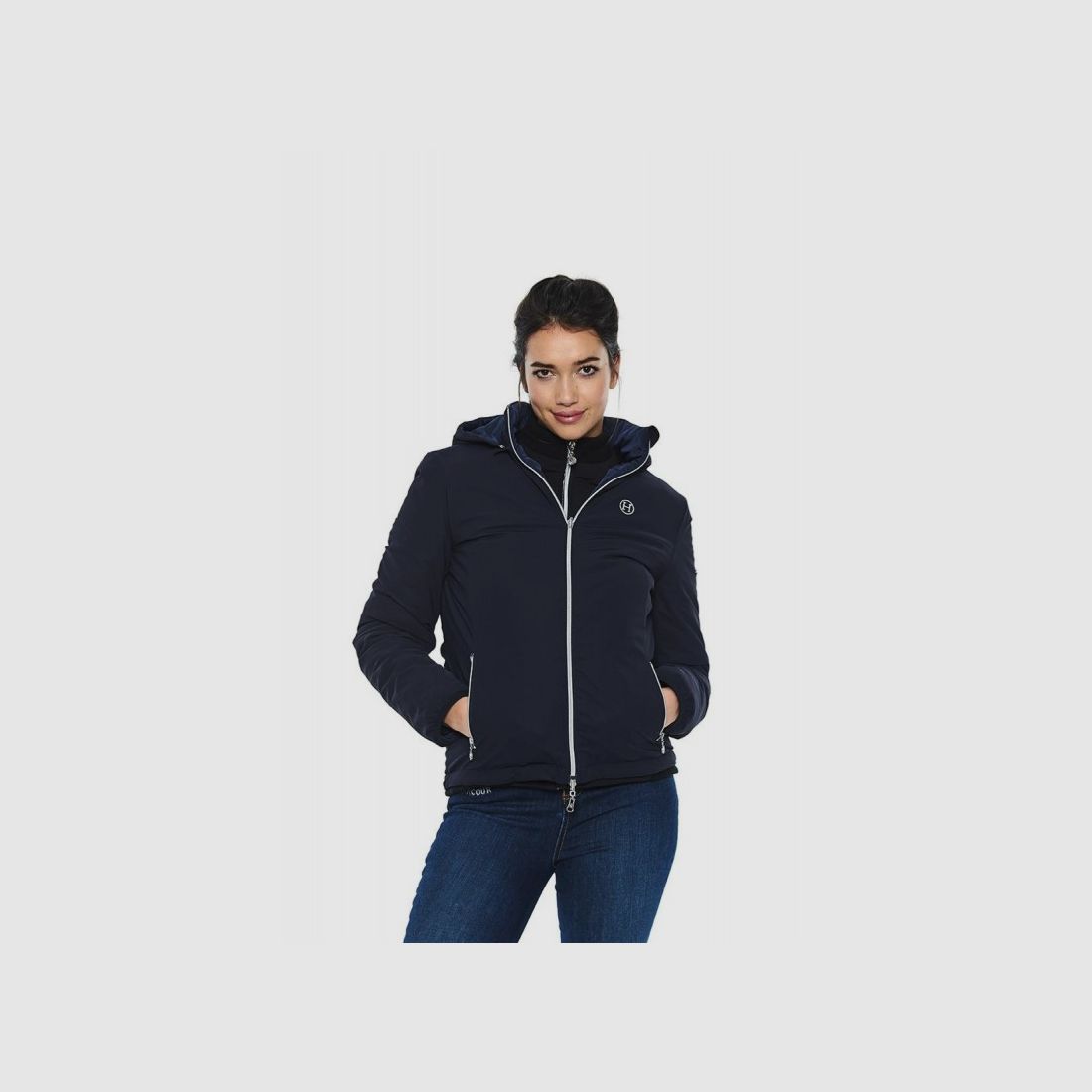 Damenjacke Harcour Rabbit Wendbar Marine, Bild 2 von 5