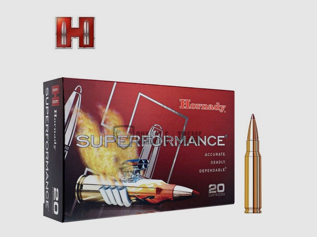 20 Patronen HORNADY Superformance Kal. 308 Win 165 Gr CX