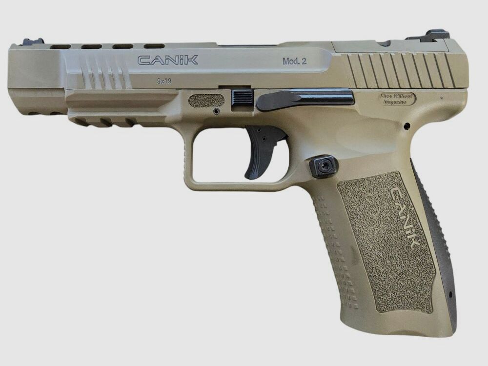 Canik TP9 SFx Mod2 Desert, SAO, 9x19 mm, 20 Schuss, 1 Ersatzmagazin sofort verfügbar, Versand +20€