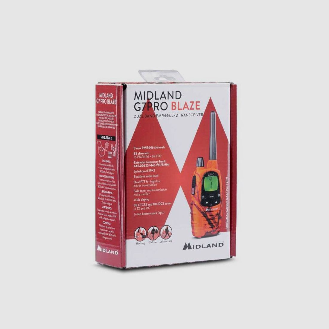 Talkie Walkie Midland G7 Pro Blaze - G7 Pro Blaze, immagine 9 di 9