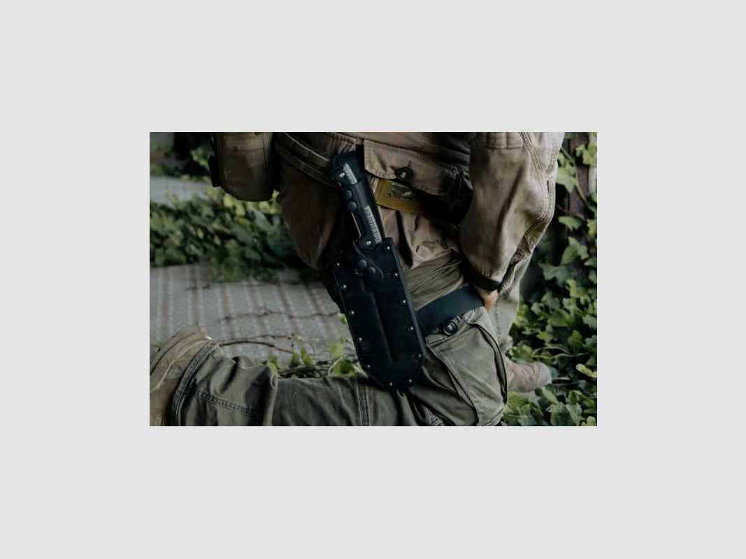 Extrema Ratio FAT BOY DARK STONE huge fixed blade knife