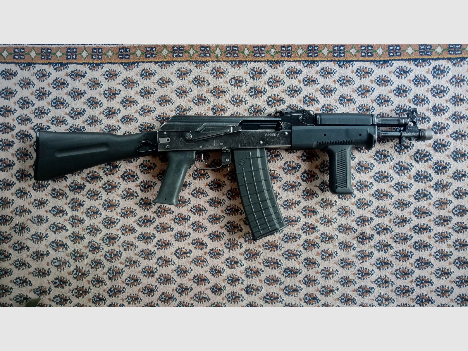 Tacti-Cool AK stock set / Izhmash 5.5 mm polymer folding stock and Beryl Dong handguard / AKS-74 / AK-74M // Ideal for carbine or Yunker-2 as seen
