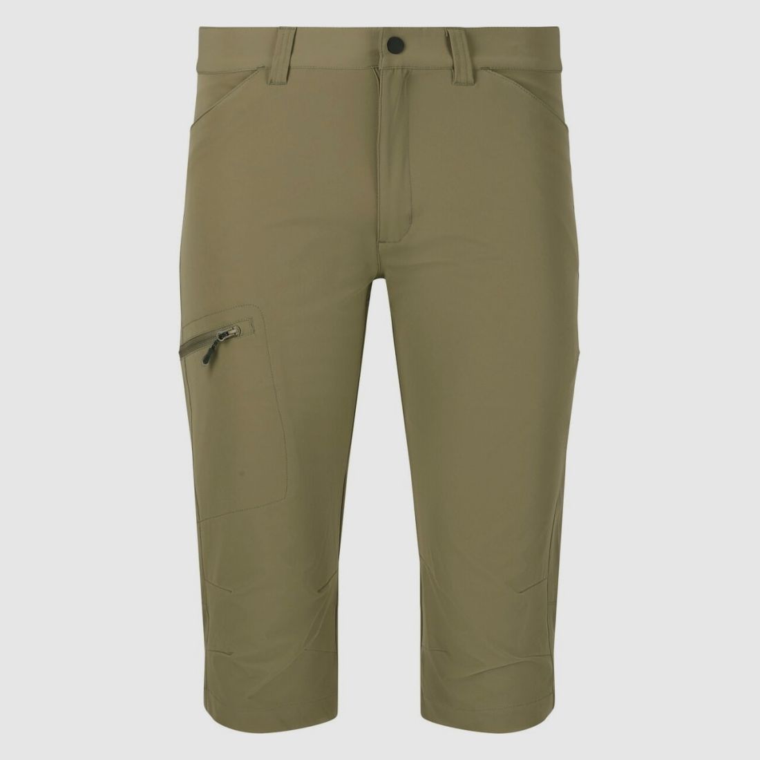 Whistler Shann Pantaloni Corti Lunghi Uomo Verde Scuro