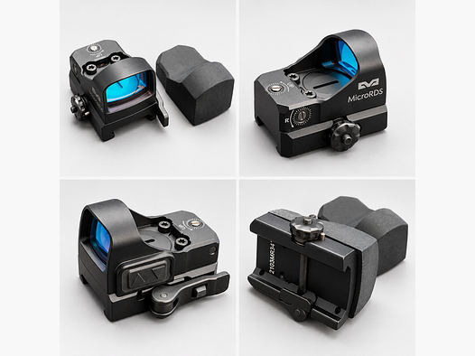 Meprolight Micro RDS Red Dot Sight incl. Picatinny-QD-Adapter – like new