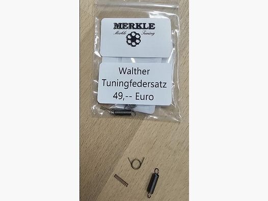 MERKLE Tuning/Ersatzteil f. Pistole Federsatz reduz. Abzuggewicht f. WALTHER Q5 =&gt; 1,3kg