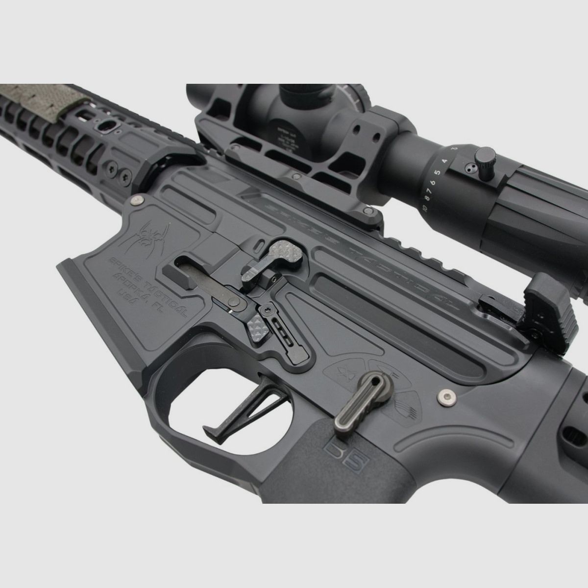 Spike's Tactical Ultimate Black Assasin V2 14,5'' + Eotech Vuduu + Montaż Unity - Dobry Stan, zdjęcie 6 z 8