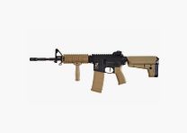 AR15 RIS CHARLIE Tan/Schwarz S-AEG Softair Gewehr Frei ab 18 Jahren | Delta Armory