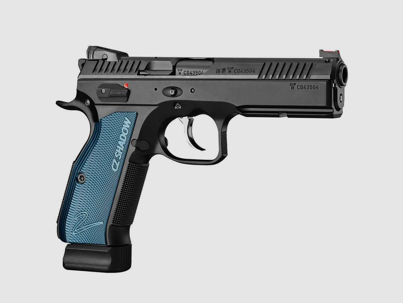 Ceska Zbrojovka, CZ CZ 75 Shadow II 9 mm Luger - Double Action - schwarz/blau