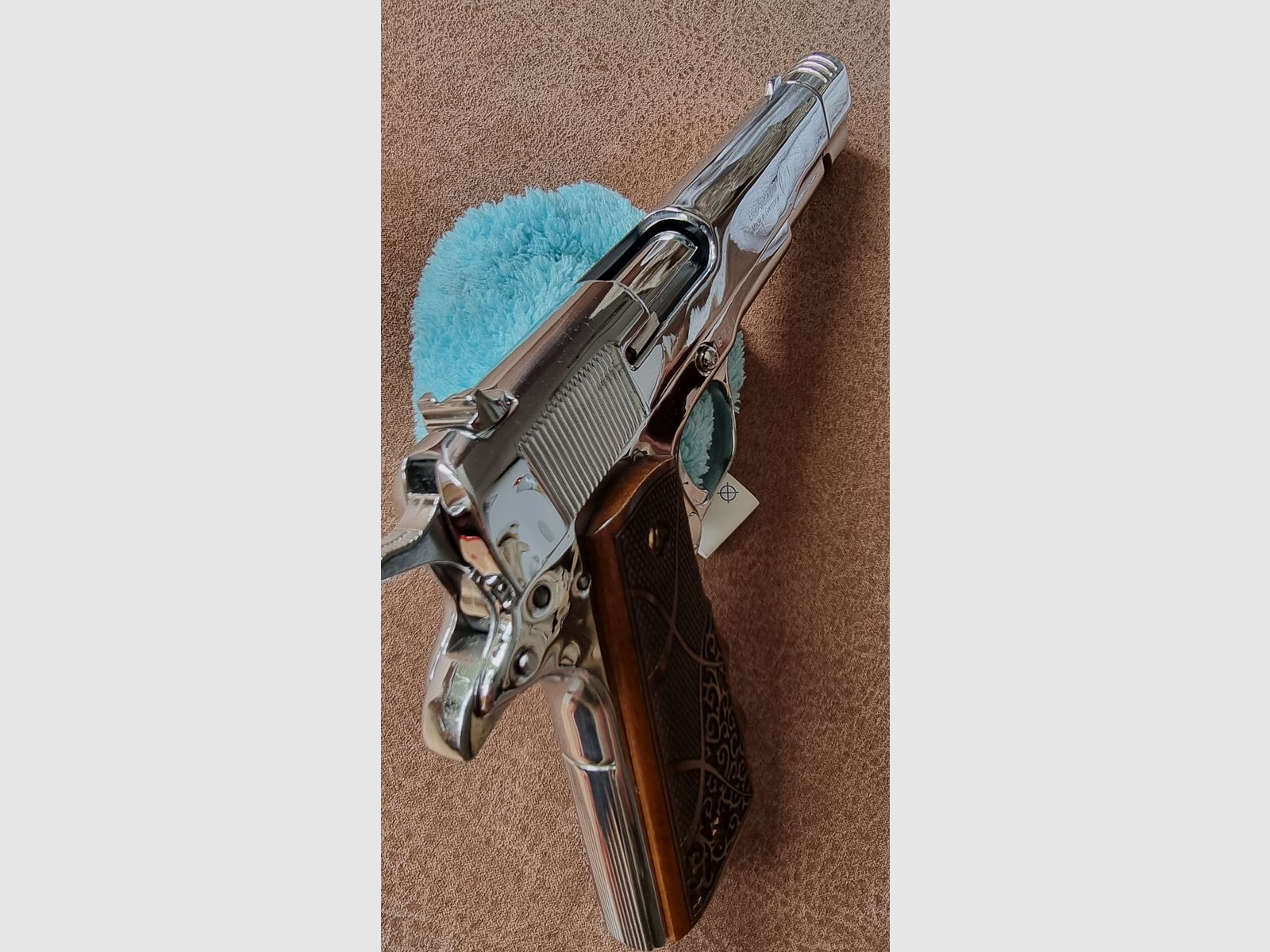 IWG Gouvernement en chrome avec holster