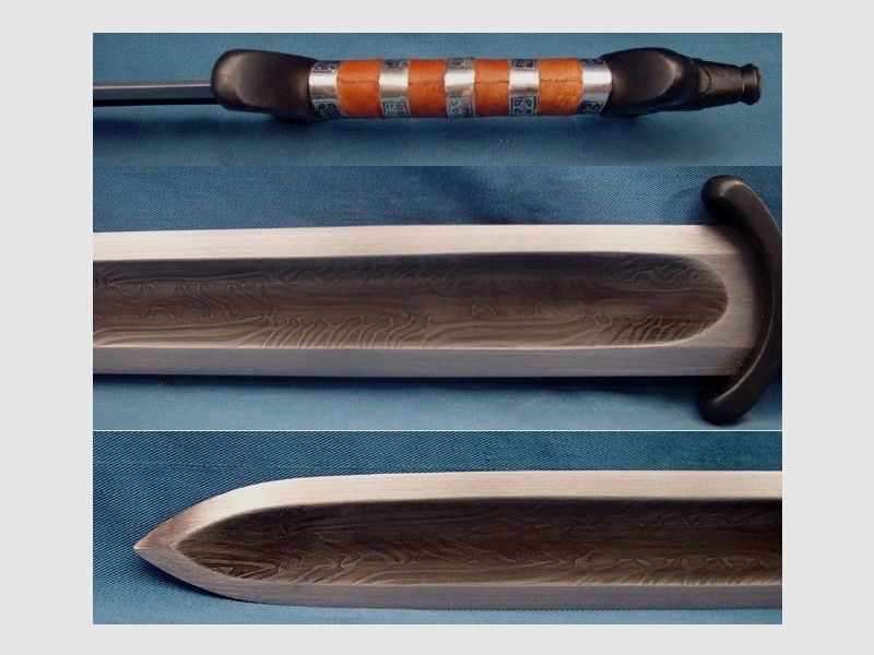 Sächsisches Schwert 9. Jahrhundert, wikingerzeitlich, Replika, NEU