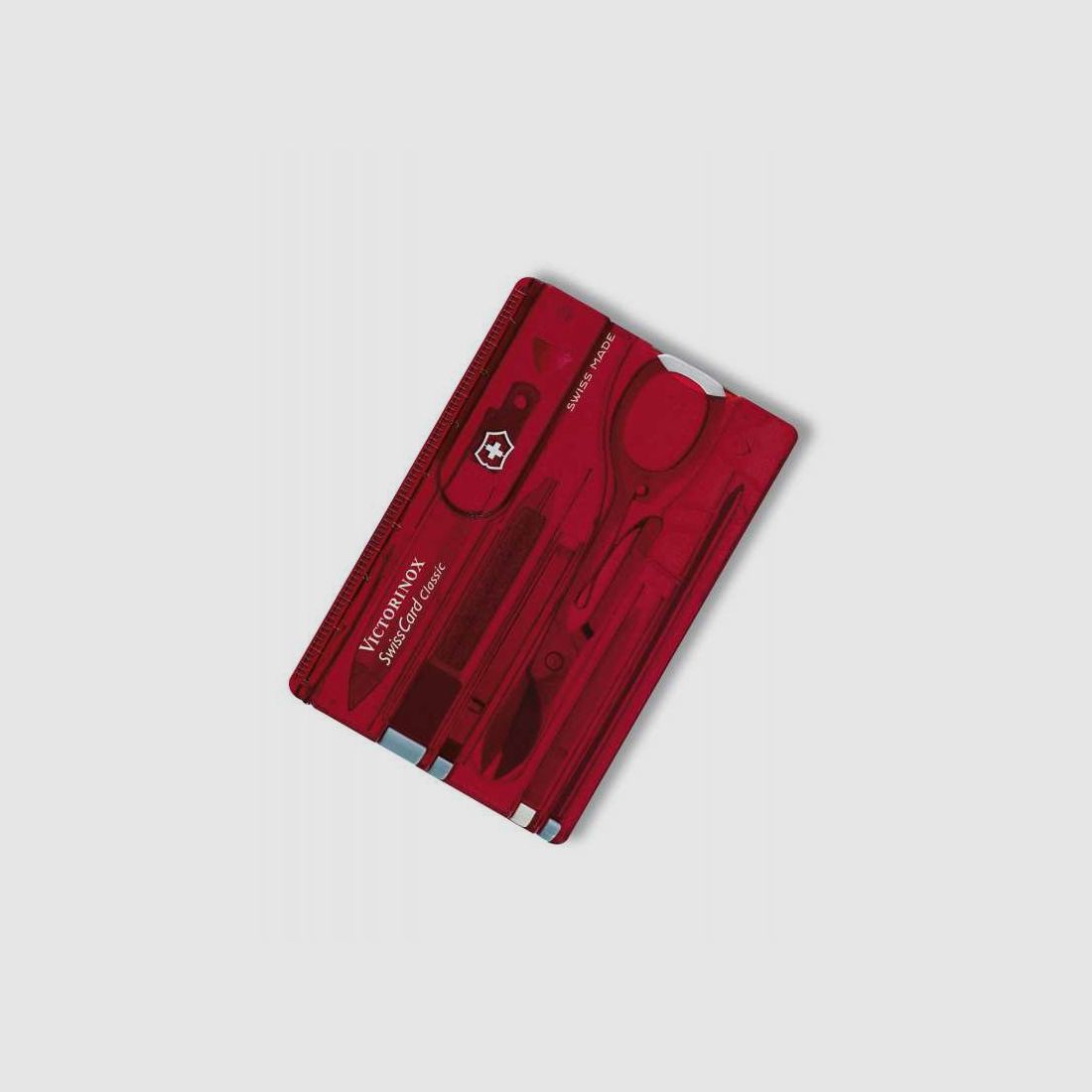 Victorinox, Swiss Card Classic, rot, 10 Funktionen