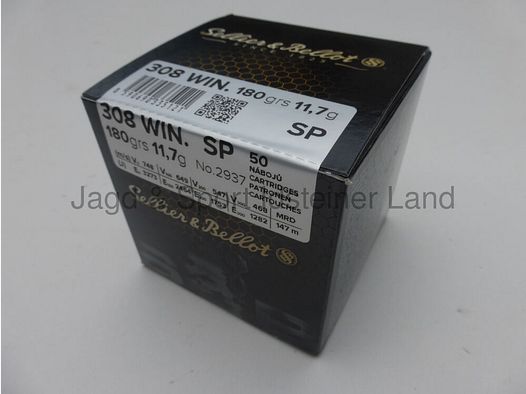 Sellier & Bellot 180grs, SP